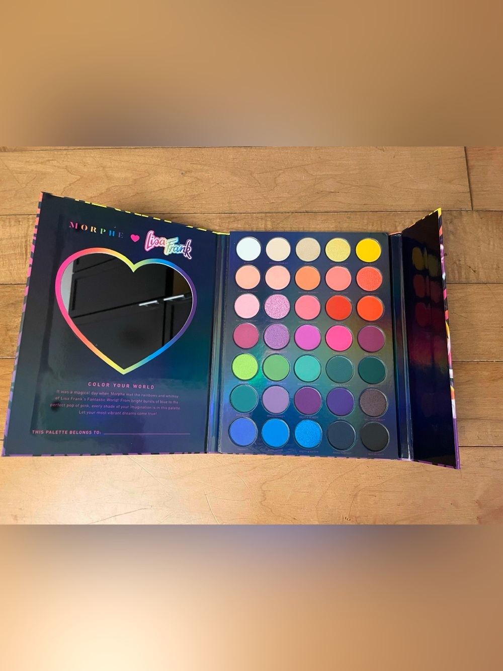 New Morphe Lisa Frank 35 Colorful Tiger Palette - Picture 2 of 2